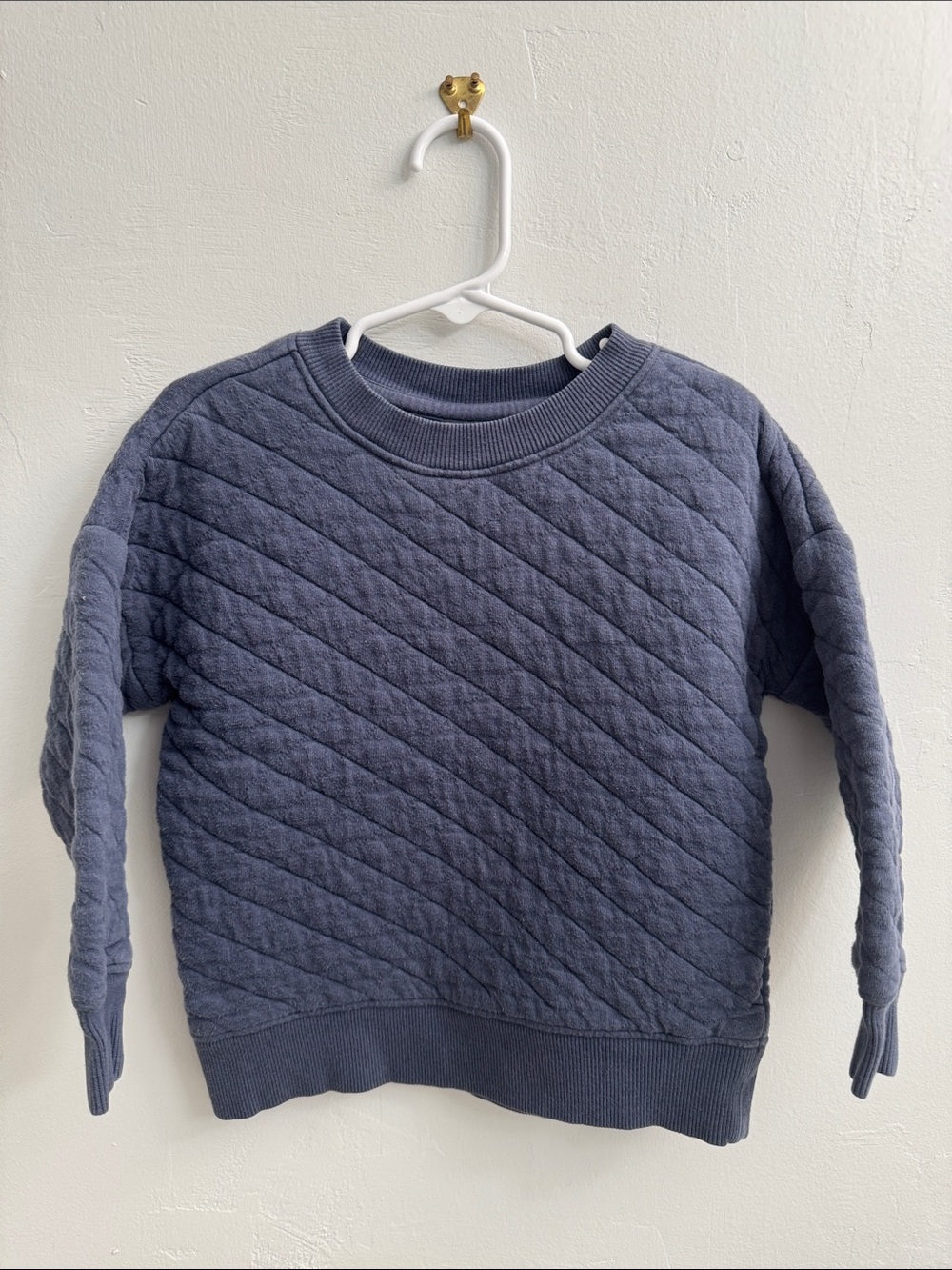 Hanna Andersson Quilted Crewneck Sweatshirt